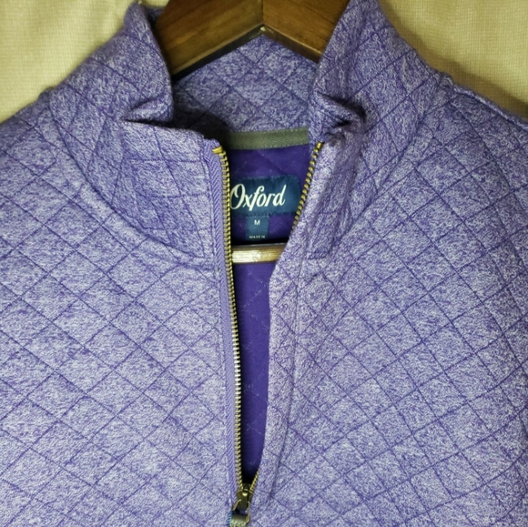 New Oxford Golf Quarter-Zip Pullover - Picture 4 of 5